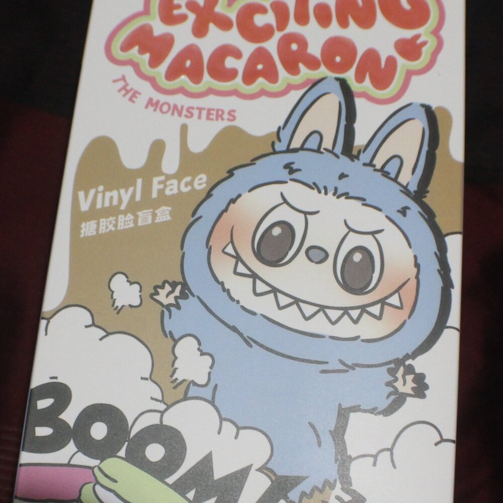 Exciting Macron the Monsters Vinal Face Pop Mart Blind Box Authentic New